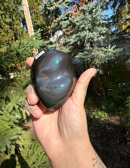 Rainbow Obsidian Freeform 13