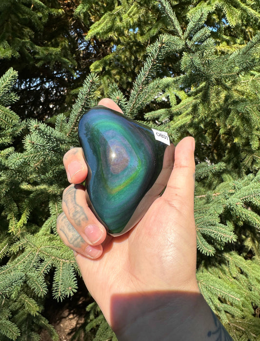 Rainbow Obsidian Freeform 31