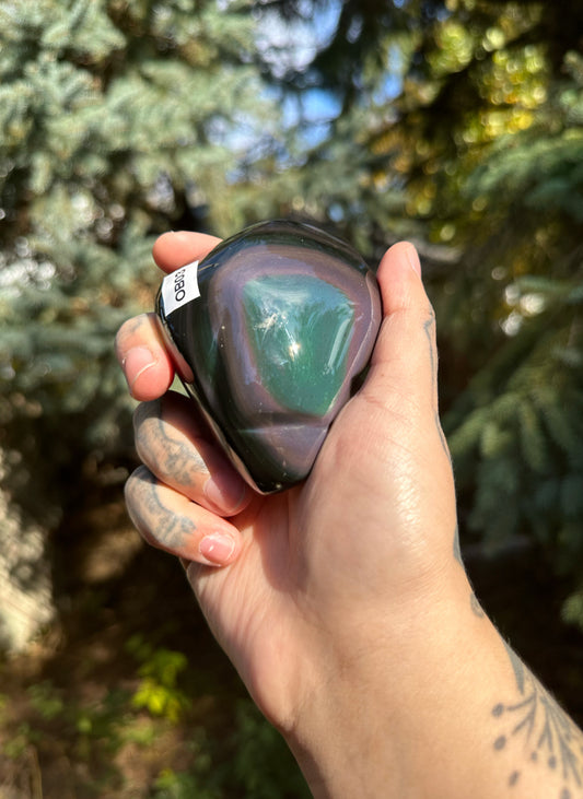 Rainbow Obsidian Freeform 3