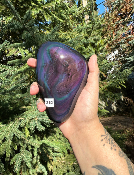 Rainbow Obsidian Freeform 27