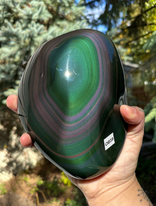 Rainbow Obsidian Freeform 39