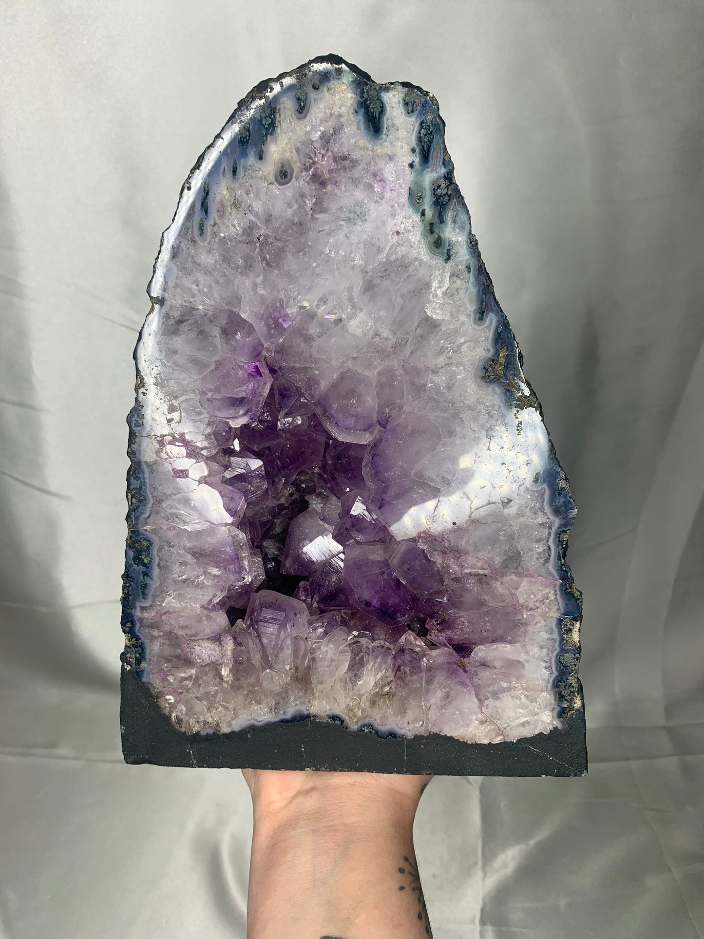 Amethyst Cathedral Cluster Statement Piece