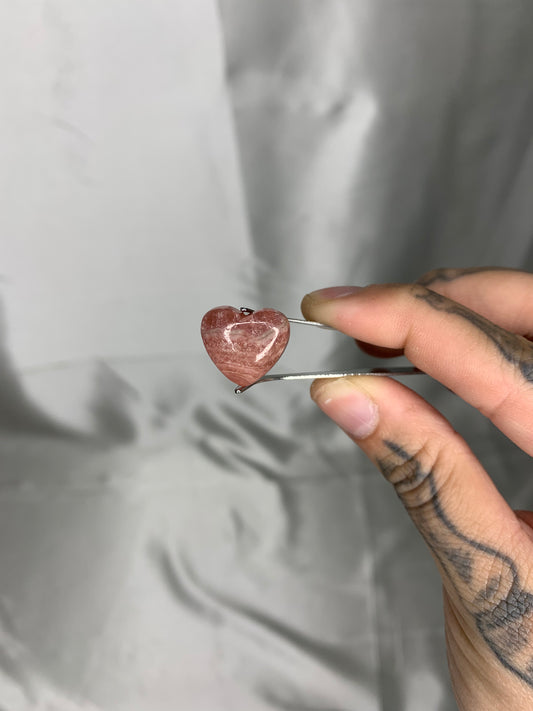 Rhodochrosite Heart Carving INTUITIVELY CHOSEN