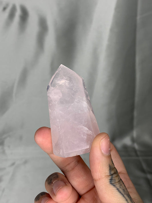 Rose Quartz Towers Brazilian Cut YOU PICK