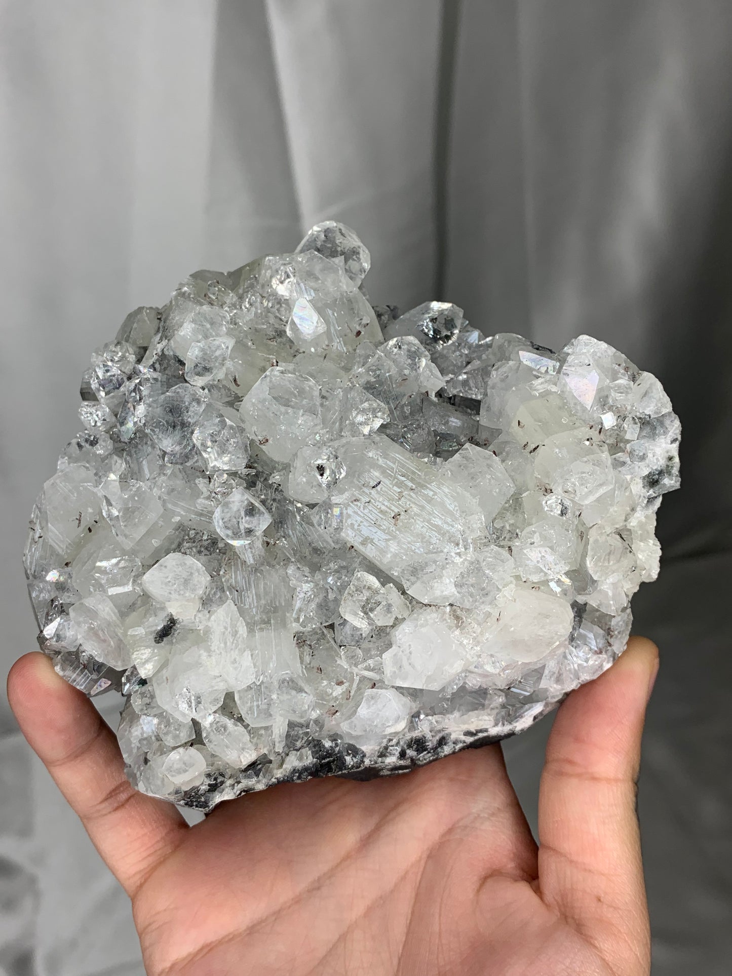 Apophyllite Cluster Statement Piece