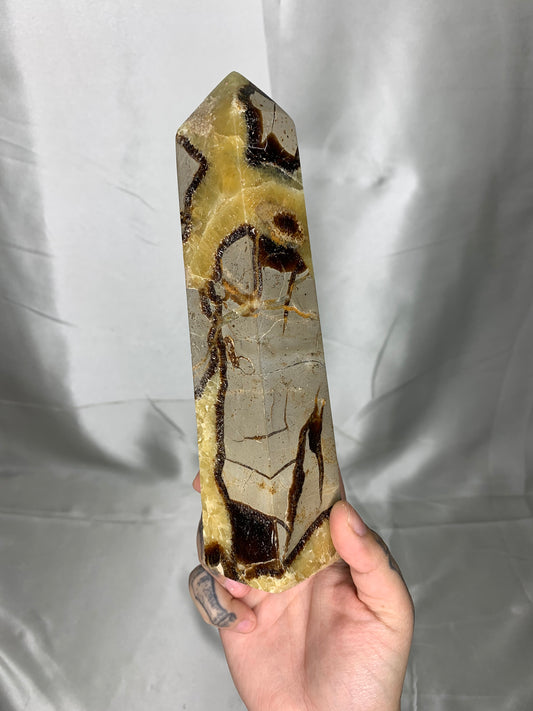 Septarian Tower Statement Piece